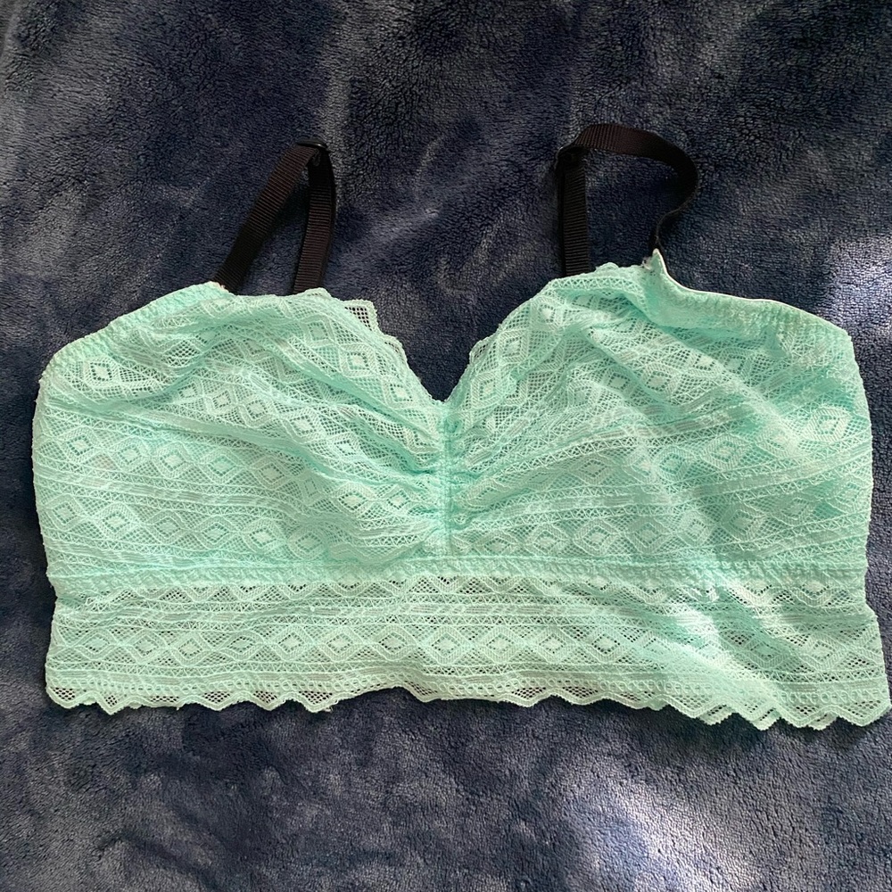 PINK Bralette + VS undershirt